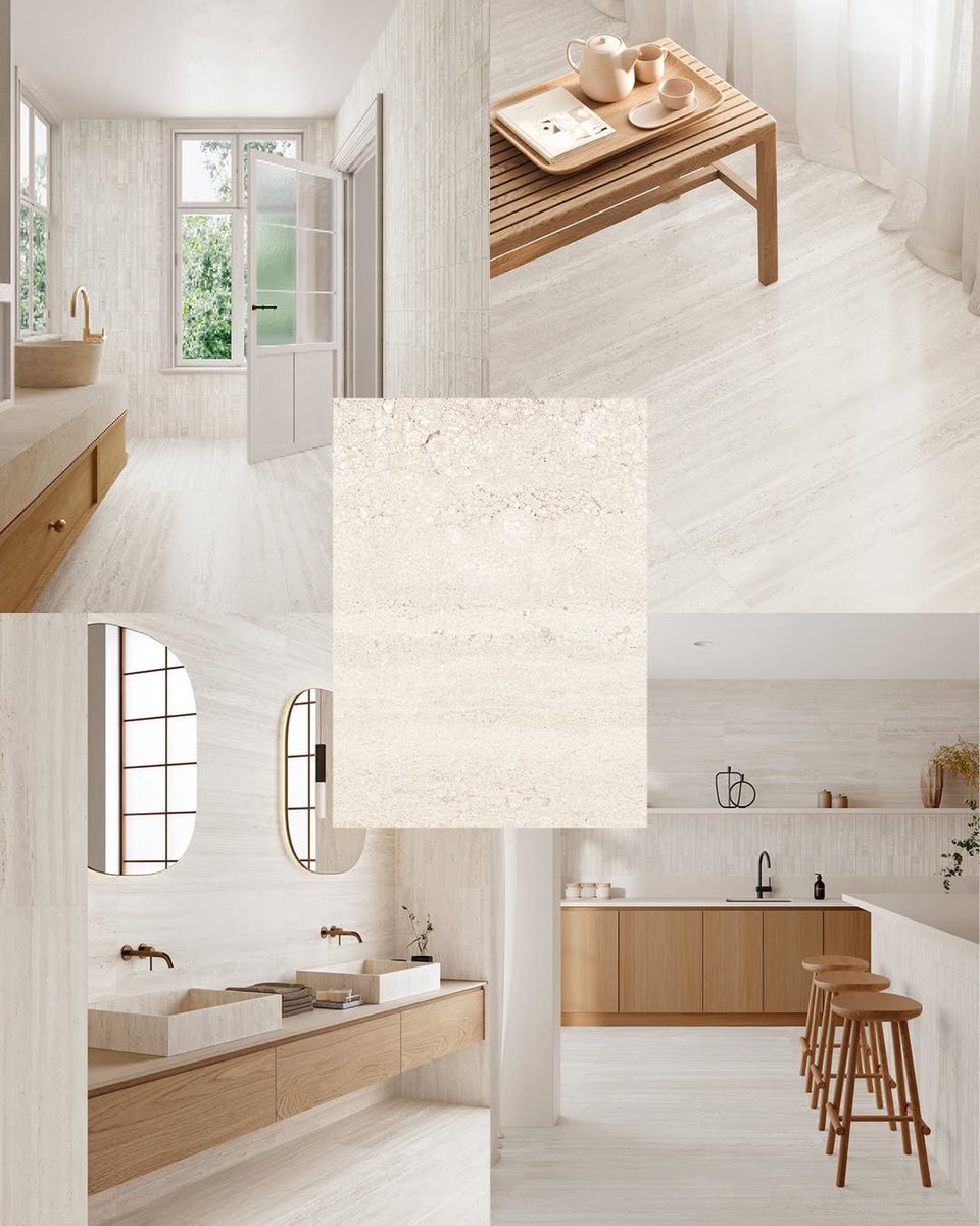 MaterialBarrios's tweet photo. La colección Vero Roma, luz y amplitud.
Su acabado más claro es pura delicadeza. Inspirada en el travertino romano, Natural y serena

📍 Te esperamos en Claudio Barrios, en La Rioja
#ClaudioBarrios #Gayafores #Tendencias2024 #ReformasLaRioja #MaterialesConstruccion https://t.co/CvL3dUDW3g