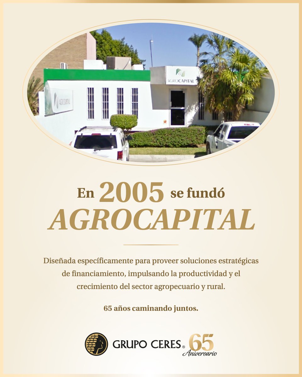 Con Agrocapital facilitamos créditos y productos financieros que permiten modernizar el campo y asegurar su rentabilidad.
.
.
.
.
.
.
#Grupoceres #grupo_ceres #grupoceres65aniversario #historia #campo #campomexicano #agricultor #agricultores #sinaloa #mexico #financiamiento