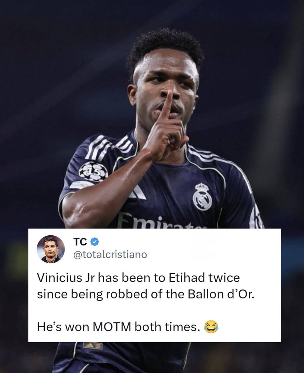Vinicius JR Out Of Context tweet media