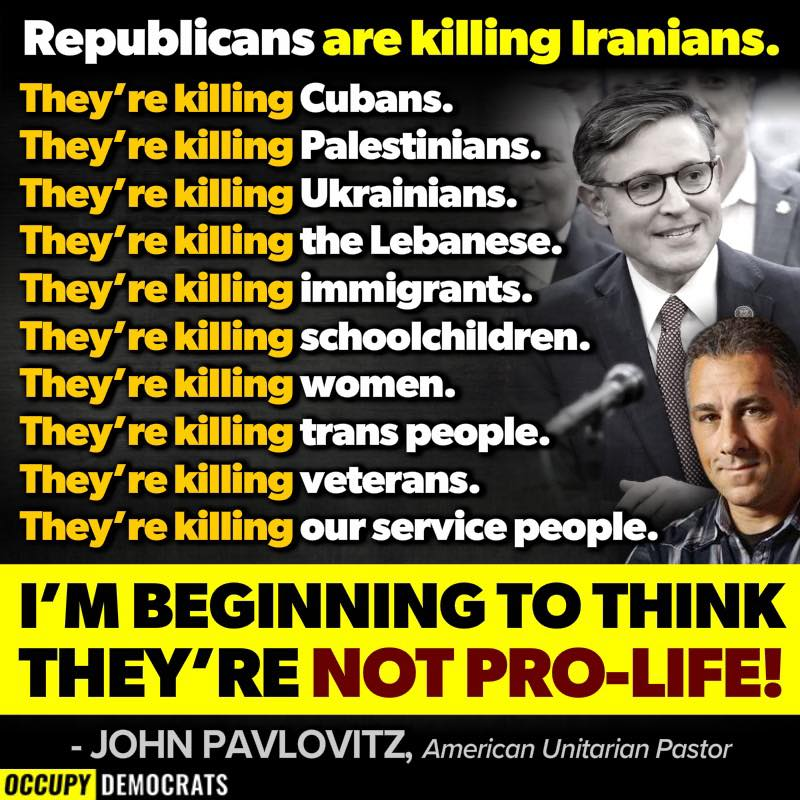 Occupy Democrats tweet media