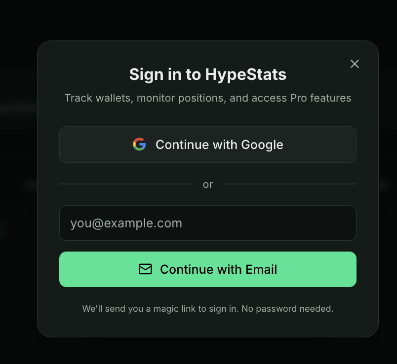 yieldyumi's tweet photo. one more @HypeStatsx update

> Previously only had sign in with google. But we now support any email type (e.g. outlook, yahoo, etc). No wallet connection or password required
> Multi language support -- hypestats is now available in 12 languages: English, Chinese (Simplified & Traditional), Spanish, French, Japanese, Korean, Portuguese, Russian, Thai, Malay, and Indonesian (if you need another language, feel free to dm me)

still shipping some changes. mobile app coming soon

https://t.co/auGn98BWKB