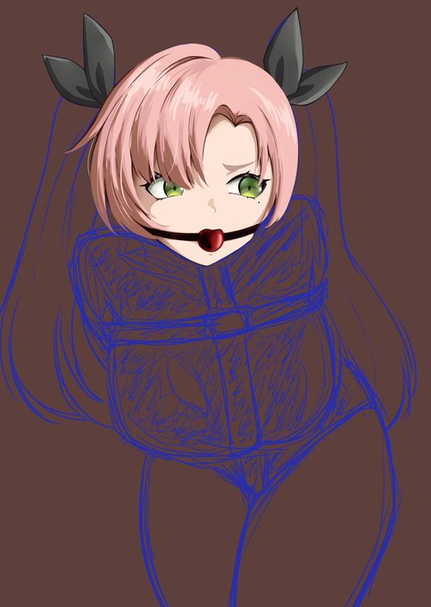 wip 普段の描き方とは違う描き方に挑戦中です。 