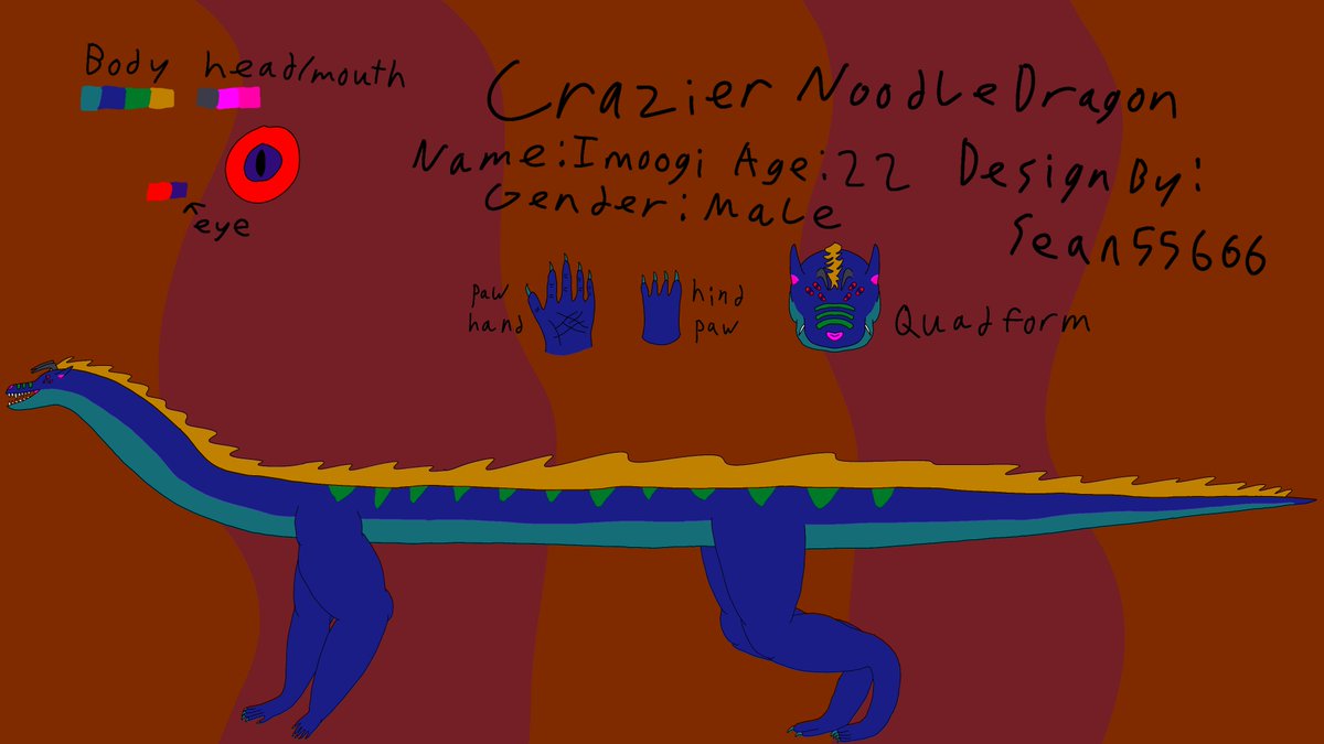 I think my noodle derg Imoogi want to get inflated with anything?