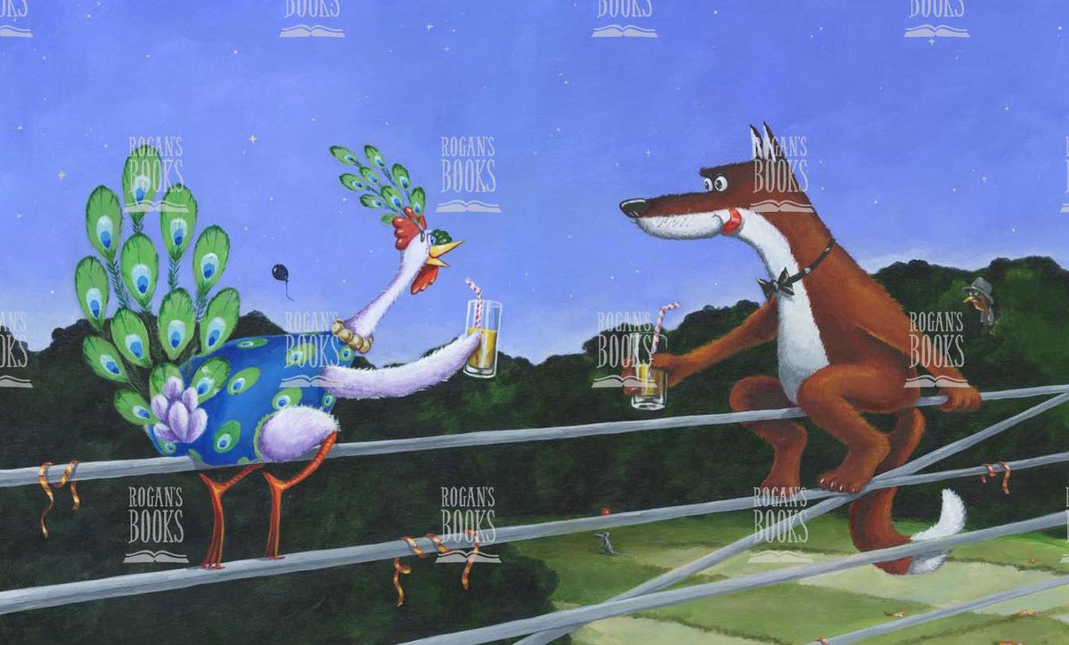 “You’re wonderful,” whispered Lou… 🦊🐔

A playful, suspense-filled moment from My Name is Mr Fox, captured beautifully by🎨 <a href="/HenningLohlein/">Henning Lohlein</a>

Available to buy at >>
childrensbookillustration.com/product/lohlei…

#OriginalArtwork #HenningLohlein #ChildrensBookIllustration