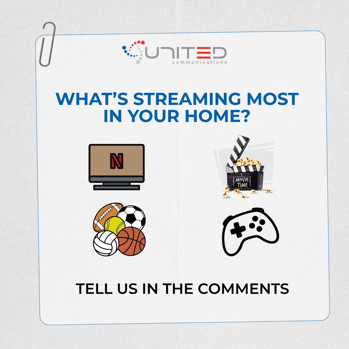 United Communications tweet media