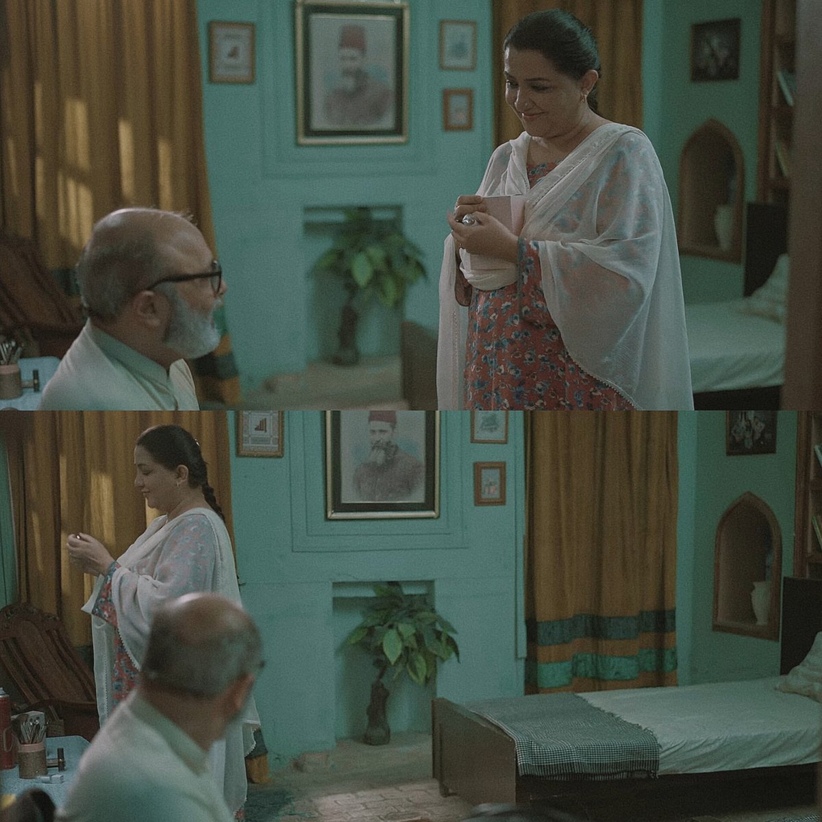 1zanxious's tweet photo. “main lagaya karon?”
“haan jese wo subah lagai thi. acchi lag rahi thi, boht acchi lag rahi thi”
–they're soooo cutee 😭🤍 love this for beautiful aaliya <33 #AikAurPakeezah https://t.co/eFSRSscLvB