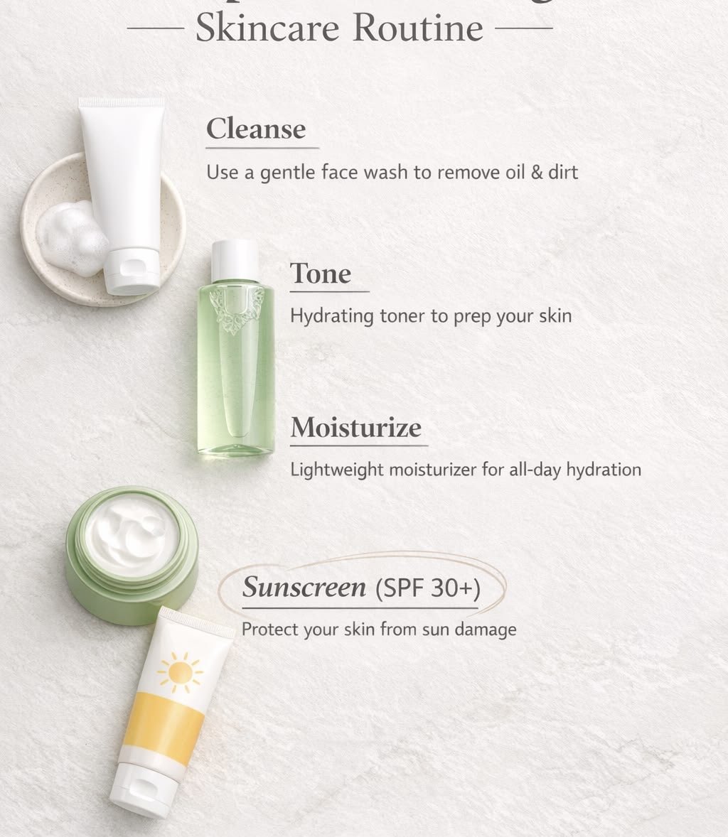theskinresetco's tweet photo. A Skin Reset is mindful approach to skincare that focuses on doing less. It’s about returning to the essentials when your skin feels overwhelmed.

It simplifies your routine to the basics: gentle cleanser, hydrating products, moisturiser, and SPF. https://t.co/mcF8FGbmcX