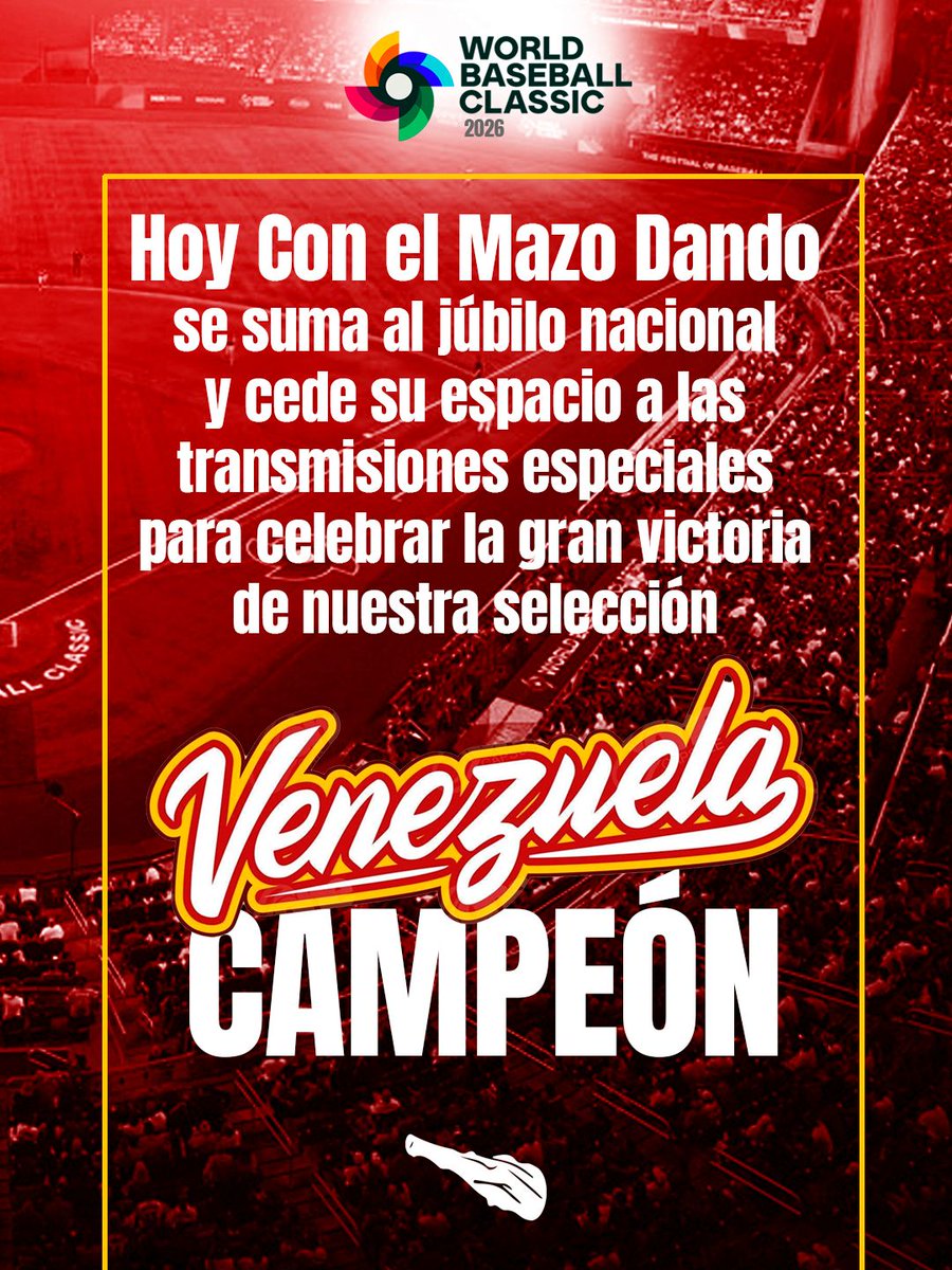 Con el Mazo Dando tweet media