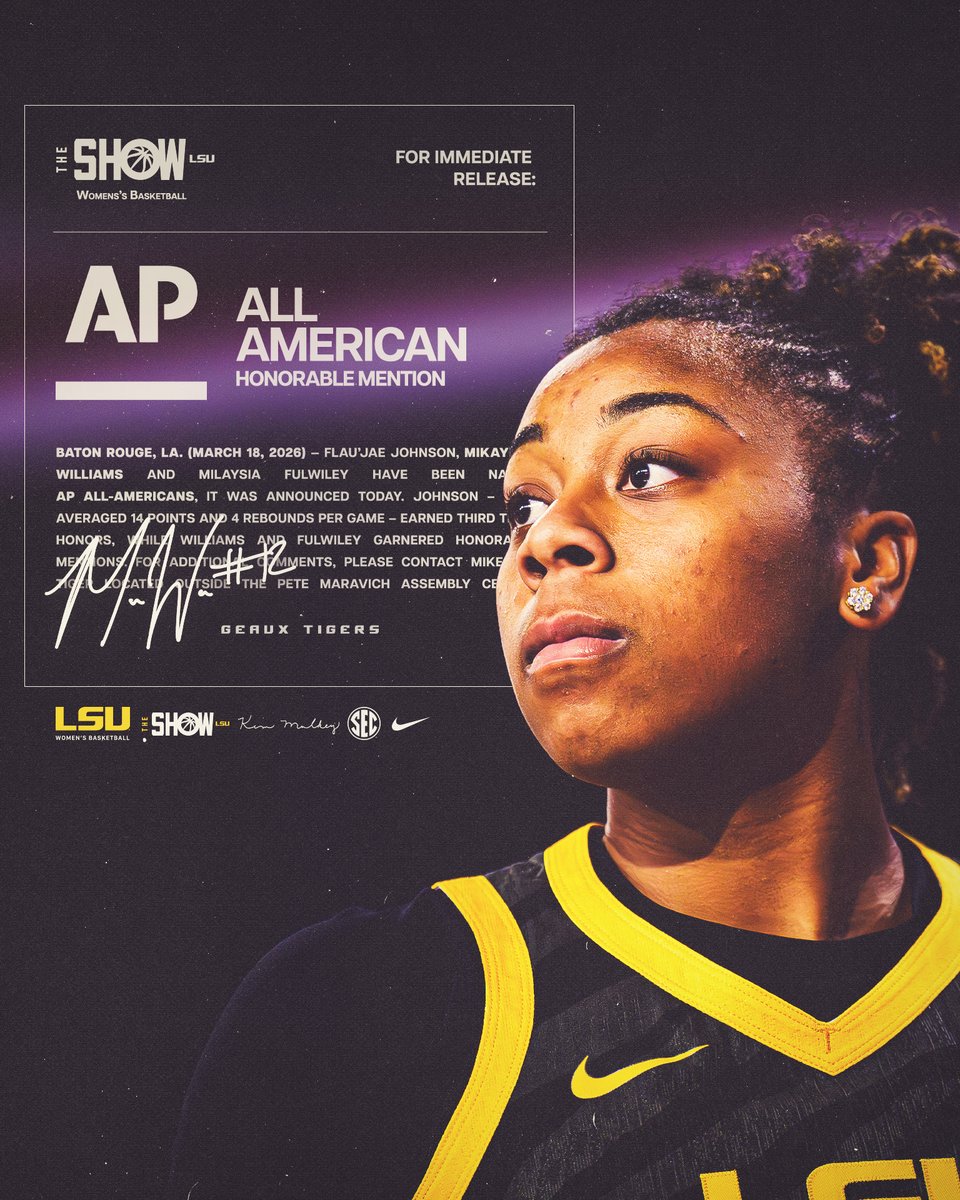 LSU Women's Basketball tweet media