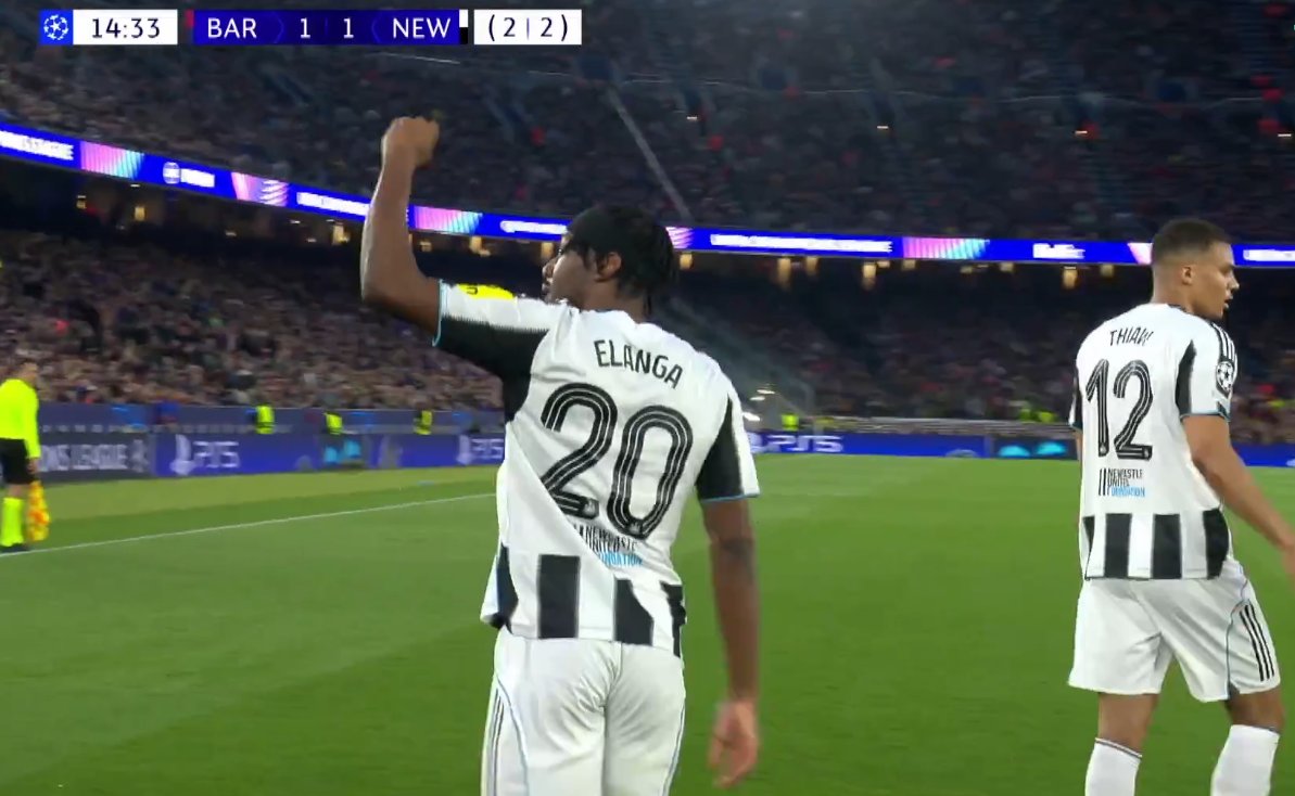 Blissfullnotes's tweet image. Hatrick for Elanga tonight ✅✅
#BARNEW  #UCL