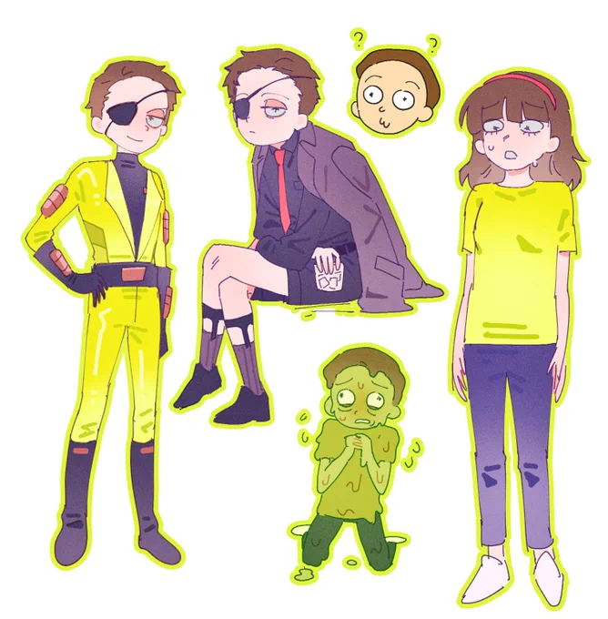 im cringe but im free #rickandmorty