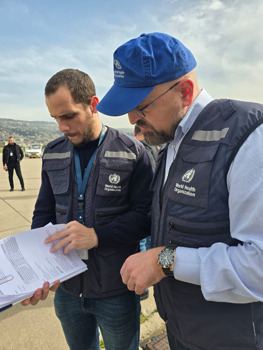 WHO Lebanon tweet media