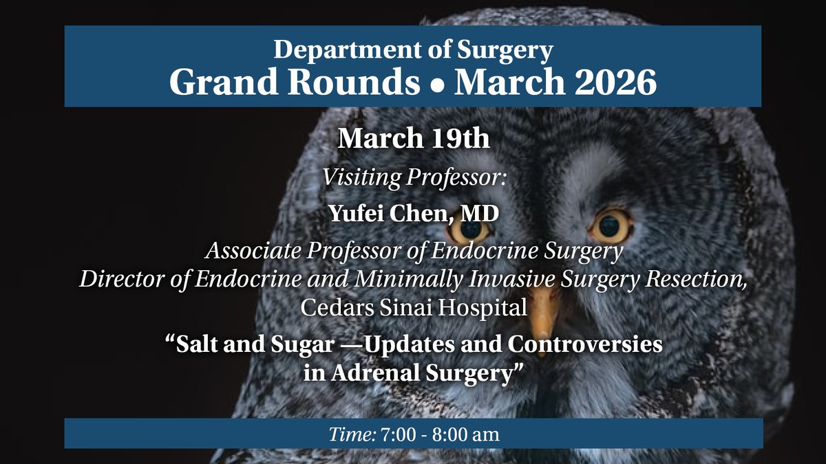 URochester Medicine Department of Surgery tweet media