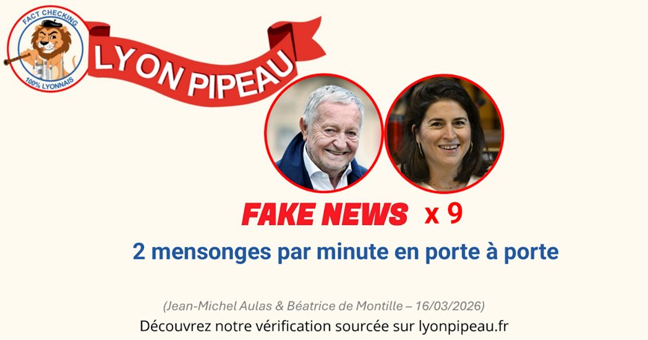 LyonPipeau's tweet photo. @JM_Aulas a été filmé par @leprogreslyon et @actufr_lyon en train d’essayer de convaincre un habitant lors d’un porte à porte.
En moins de 5 minutes de vidéo, 8 mensonges et 1 propos trompeur ont été prononcés !
Notre décryptage👇
https://t.co/LrDJeDcyIB https://t.co/qA5HrrPDxi