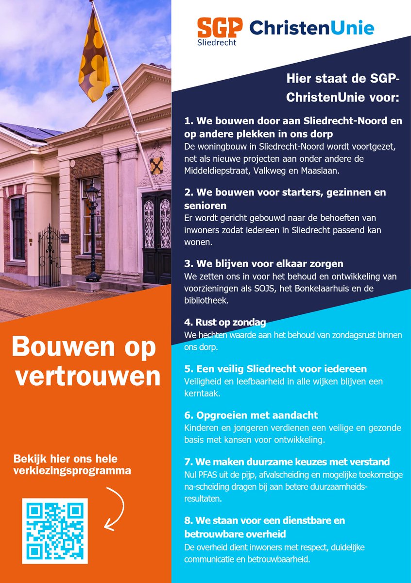 SGP-ChristenUnie Sliedrecht tweet media