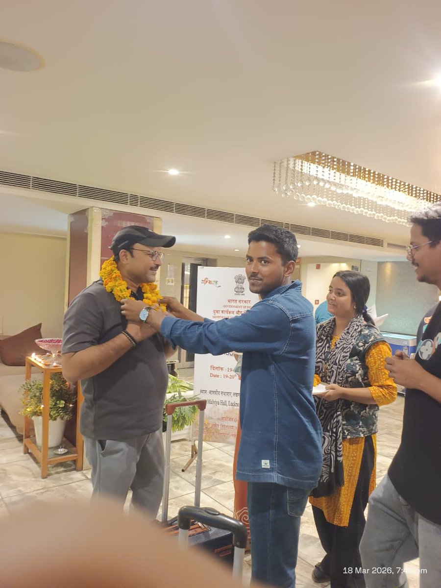 NSSRDUPUK's tweet photo. एनएसएस क्षेत्रीय निदेशालय, लखनऊ द्वारा अयोजित राज्य राष्ट्रीय सेवा योजना सम्मेलन में सम्मिलित होने वाले अतिथियों का स्वागत

@YASMinistry @PMOIndia  @mansukhmandviya @khadseraksha @MYBharatHQ @_NSSIndia https://t.co/Azy9VZXmd8