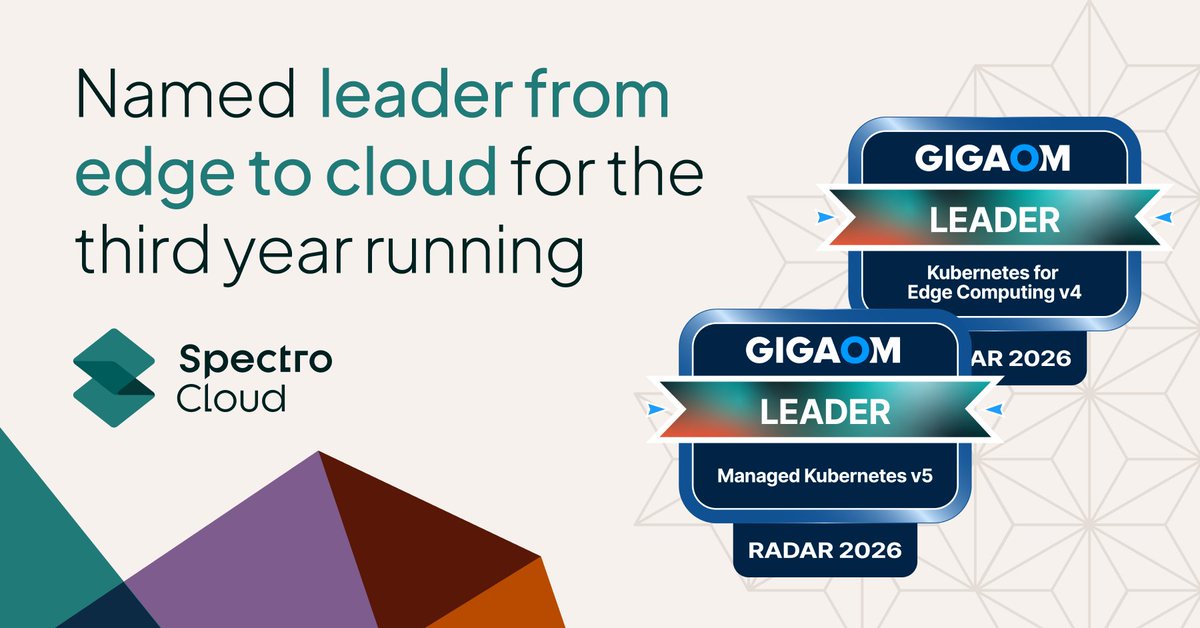 Spectro Cloud tweet media