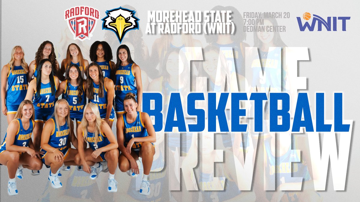 MSUEagles's tweet photo. .@MSUEaglesWBB is prepping for its WNIT tilt at Radford Friday. Tipoff is scheduled for 7PM ET. 

Preview: https://t.co/Oo1udB44rG

#SoarHigher
#skoeags https://t.co/RIzf97PHHT
