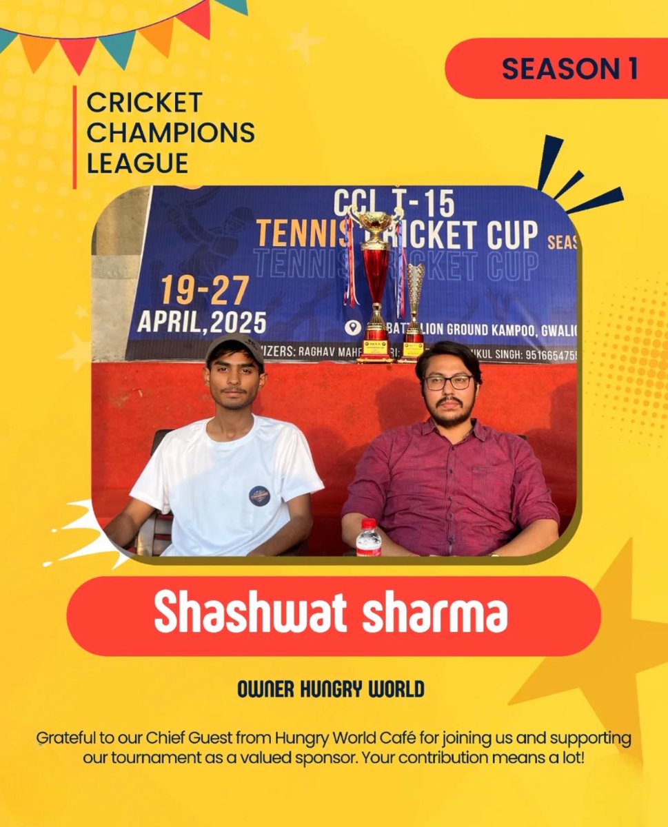 Cricket Champions League tweet media