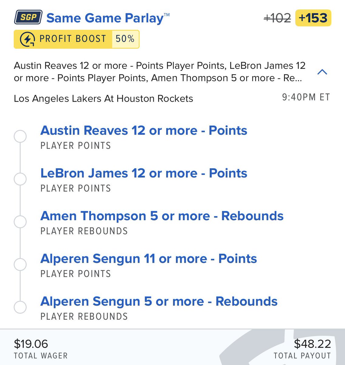 The Parlay Cafe tweet media