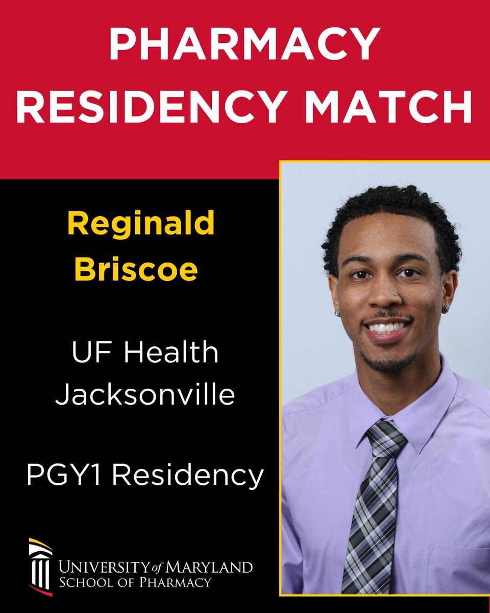 University of Maryland School of Pharmacy tweet media