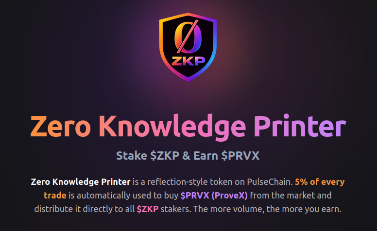 Zero Knowledge Printer tweet media