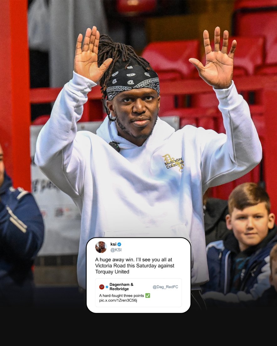 Dagenham & Redbridge tweet media