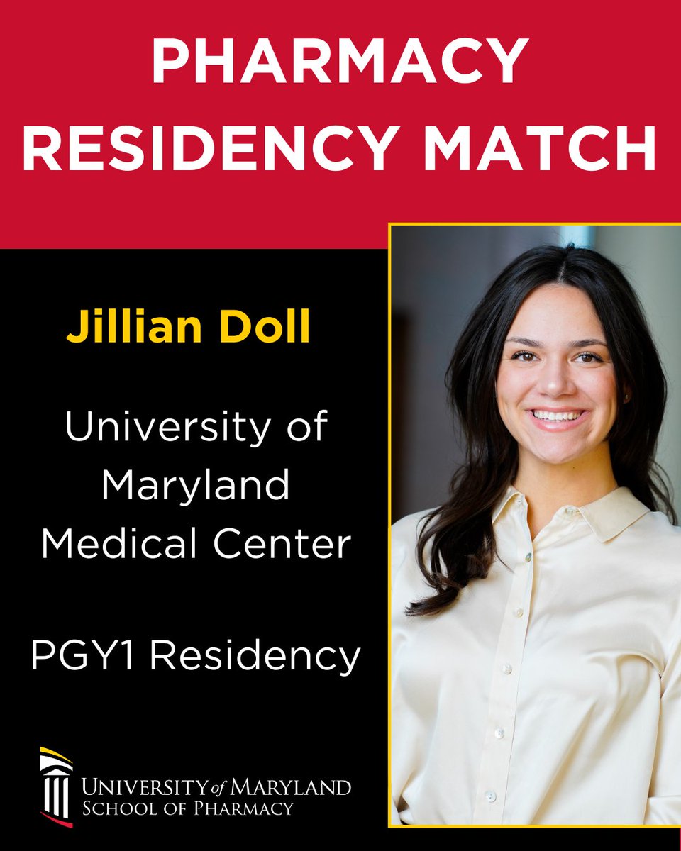 University of Maryland School of Pharmacy tweet media