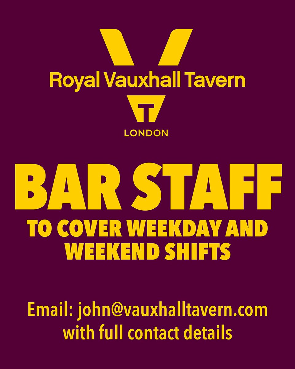Royal Vauxhall Tavern tweet media