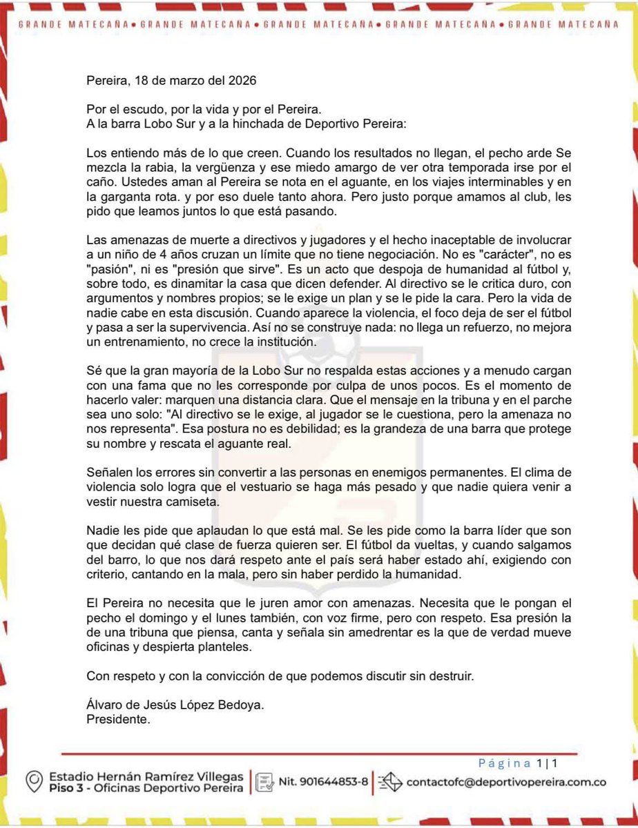 Jhon Jairo Henao García. tweet media