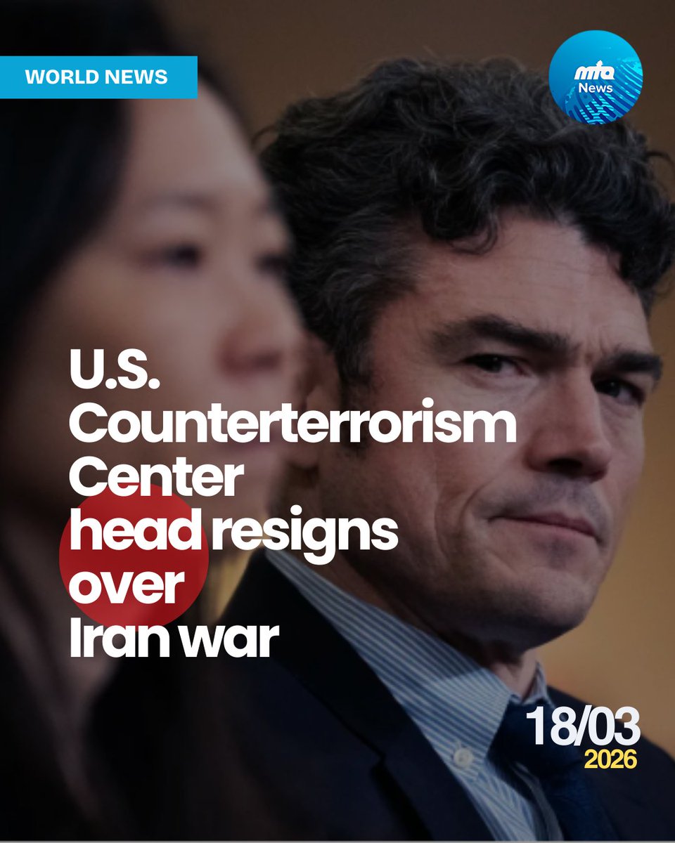 NewsMTA's tweet photo. 🚨Tensions boil over in the Middle East.🚨

🛑 Resignation at the Top: Joe Kent has resigned as Director of National Counterterrorism, citing major disagreements over the U.S. role in the Iran war. He claims Iran wasn’t an “imminent threat.” 🚢 Strait of Hormuz Standoff: Iran’s blockade is holding, and the Trump administration is struggling to build a global coalition to reopen the vital waterway. Major allies are saying "no" to sending warships. ⛽ Economic Fallout: With 20% of the world’s oil trapped, gas prices are surging. Experts are now calling this an “economic world war” as the impact hits everywhere from the U.S. to Asia.