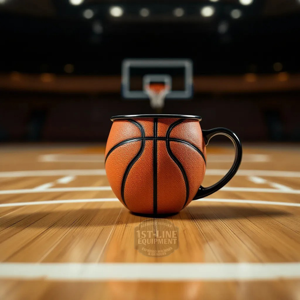 1stline's tweet image. Bracket in one hand, coffee in the other. Priorities!☕📋🏀 #madness #basketball #brackets #coffeetime