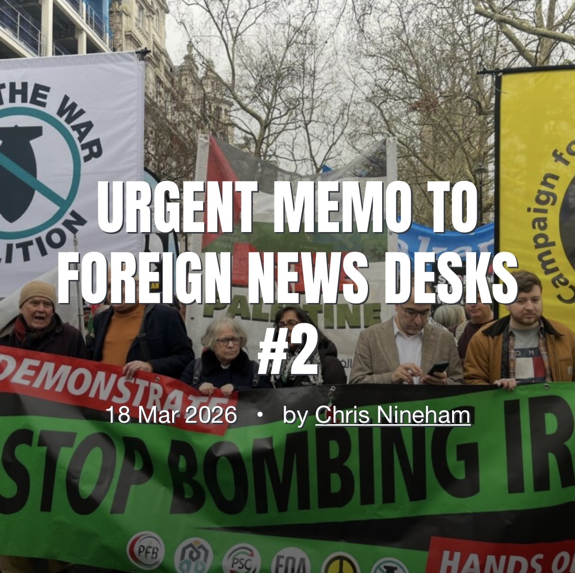 Stop the War Coalition tweet media