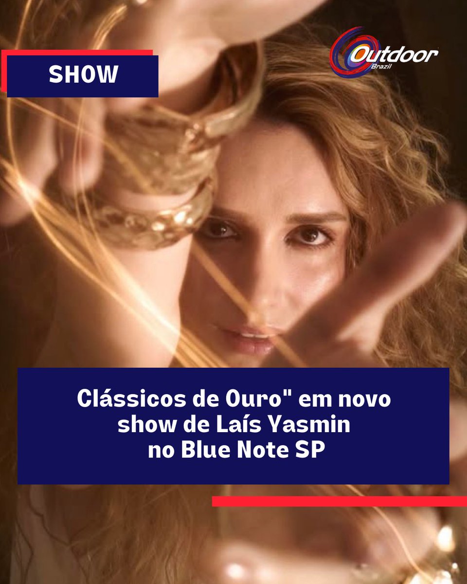 outdoorbrazil's tweet photo. 𝗦𝘂𝗰𝗲𝘀𝘀𝗼!!! Um repertório de sucessos mundiais compõe o novo show da cantora @laisyasminreal, Intitulado “#ClássicosdeOuro”, estreia em 29 de março no #BlueNoteSP
➡️ Quer saber mais?
Acesse https://t.co/oj9lWzPo5i
𝗜𝗺𝗽𝗲𝗿𝗱𝗶́𝘃𝗲𝗹!!! 🎶❤️
📸 Divulgação
#Show #Pop https://t.co/nR1Gi6R94O