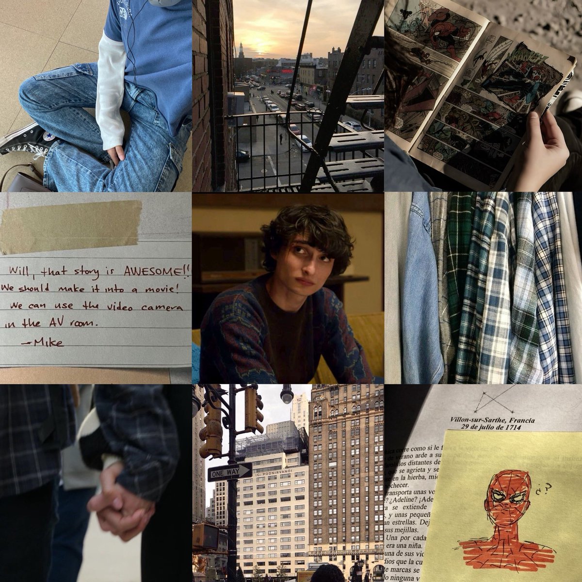 mike wheeler x mj 🕸️