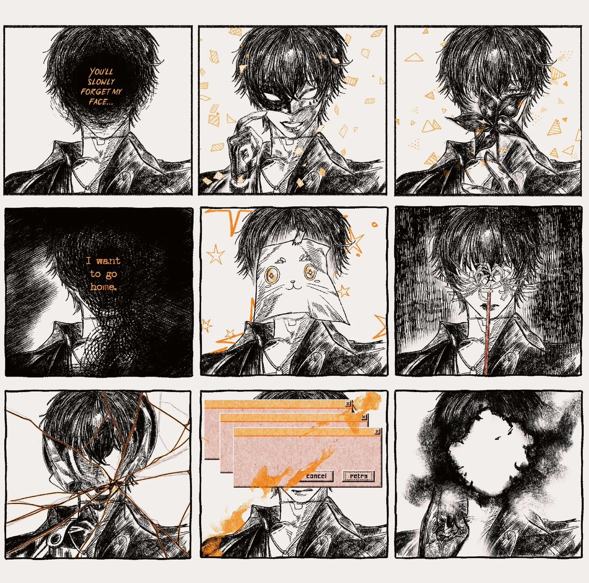 You'll slowly forget my face