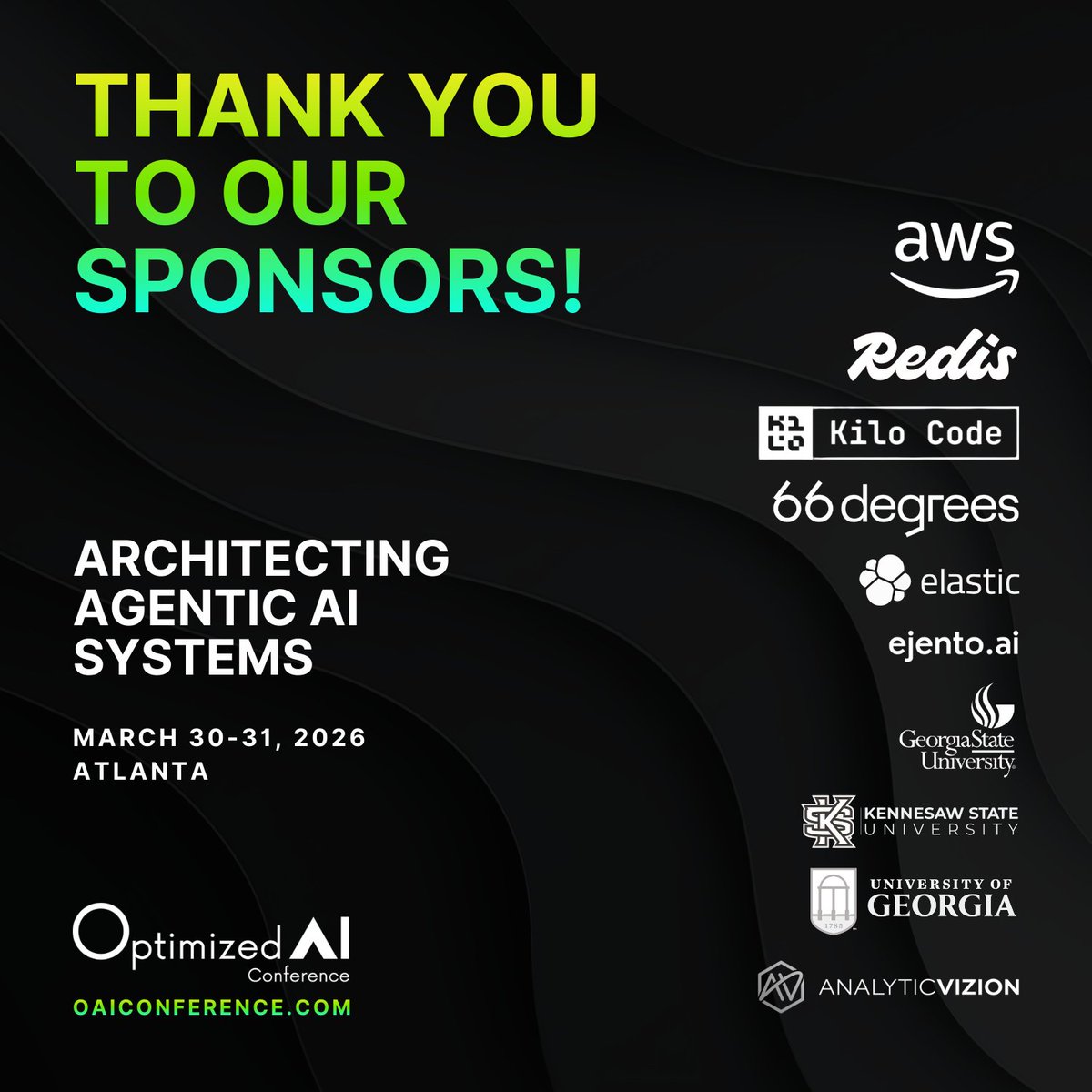 Optimized AI Conference tweet media