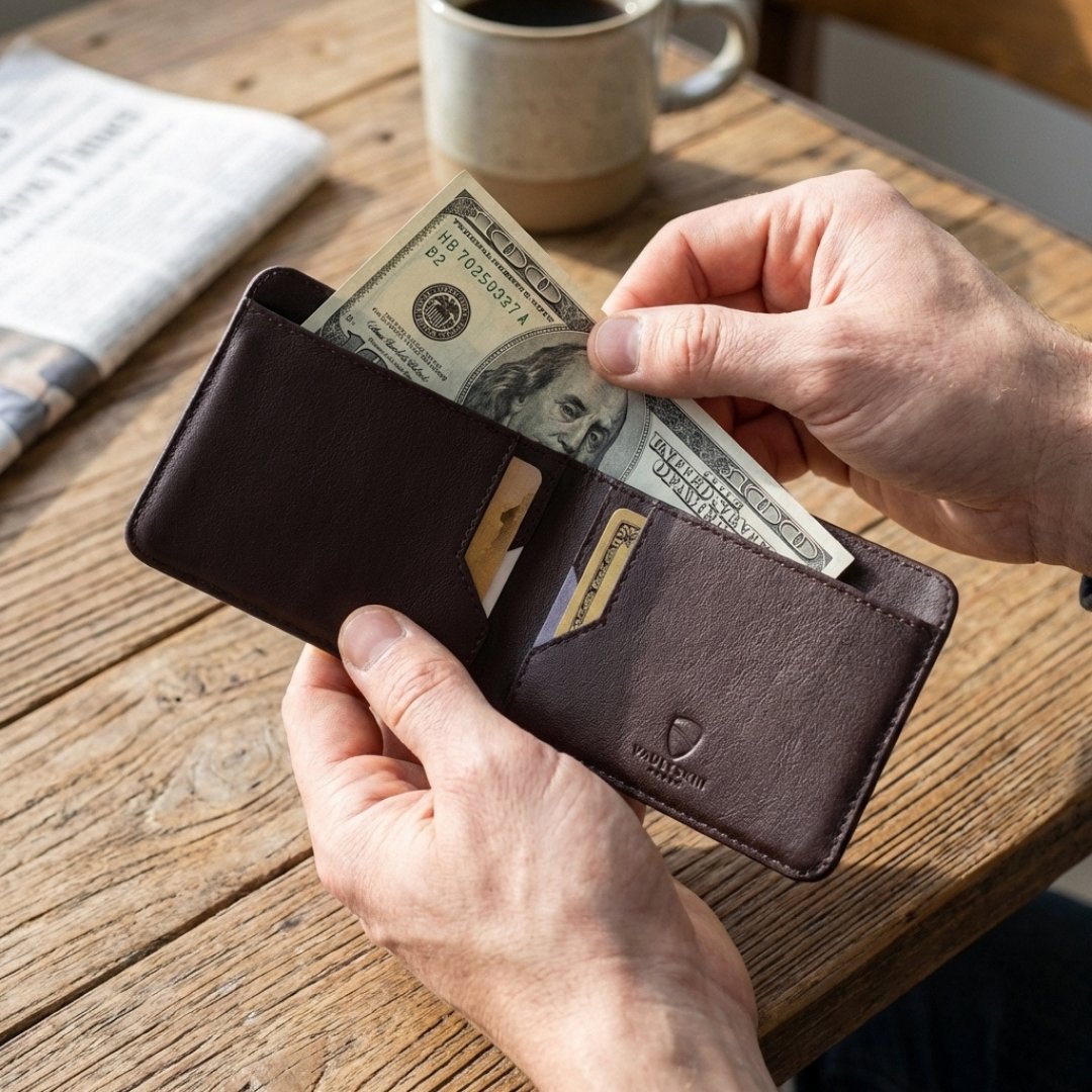 Vaultskin's tweet photo. Quiet luxury for your everyday. 🤎
The Manhattan is slim, secure, and crafted to travel light.

#vaultskin #manhattan #manhattan #quietluxury #slimwallet #leatherwallet #rfidblocking #frontpocketwallet #minimalistcarry #premiumstyle #everydaycarry https://t.co/UvWRh0A7DA