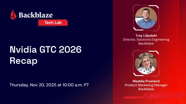 Backblaze tweet media