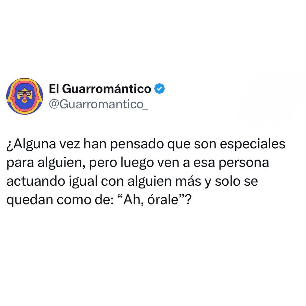 Teiiii's tweet photo. Pues si pasa pero no sé quién es el responsable, si el que hace sentir especial a la personal y no decir que así es en general o que la otra persona idealice cosas y confunda el buen trato con algo especial... https://t.co/9aS4AzqJJG