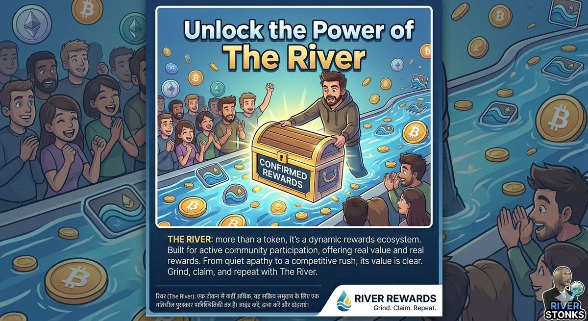 Rahul8801234's tweet photo. Everyone ignored $REVIR @River4fun at launch...Now see the rewards.
Don't miss out on the next wave.
The formula is simple:
1️⃣ Grind 🛠️
2️⃣ Claim ✅
3️⃣ Repeat 🔁
Join the rush today! 👇
https://t.co/OPyFunDOyg
#TheRiver #REVIR #CryptoRewards #GrindClaimRepeat #Web3 https://t.co/Uif6ACPgBM