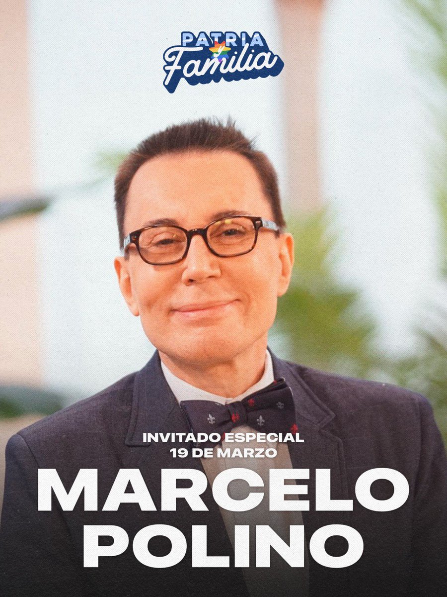 MAÑANA 13:30HS POLINO EN #patriayfamilia