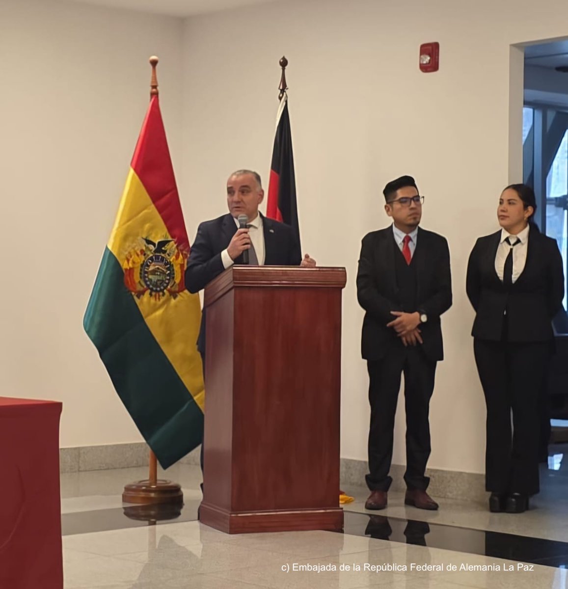 Embajador de Alemania en Bolivia tweet media