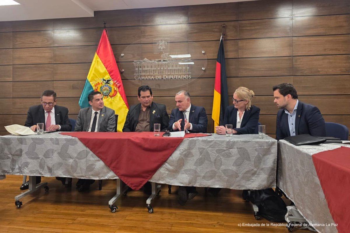 Embajador de Alemania en Bolivia tweet media