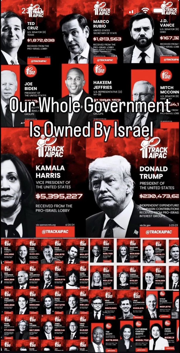 fiat_money's tweet photo. @AIPAC https://t.co/4hpVT8uakF