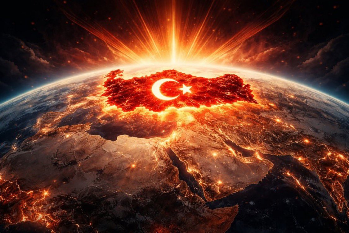 GabriealaNappi's tweet photo. El tiempo de Israel finalmente se ha acabado.

Turquía ya es muy grande. Pero está a punto de volverse aún más grande.

Turquía ha demostrado al mundo cómo ganar una guerra sin participar activamente en ella.🇪🇸❤️🇹🇷 https://t.co/jVQgzNPqEW