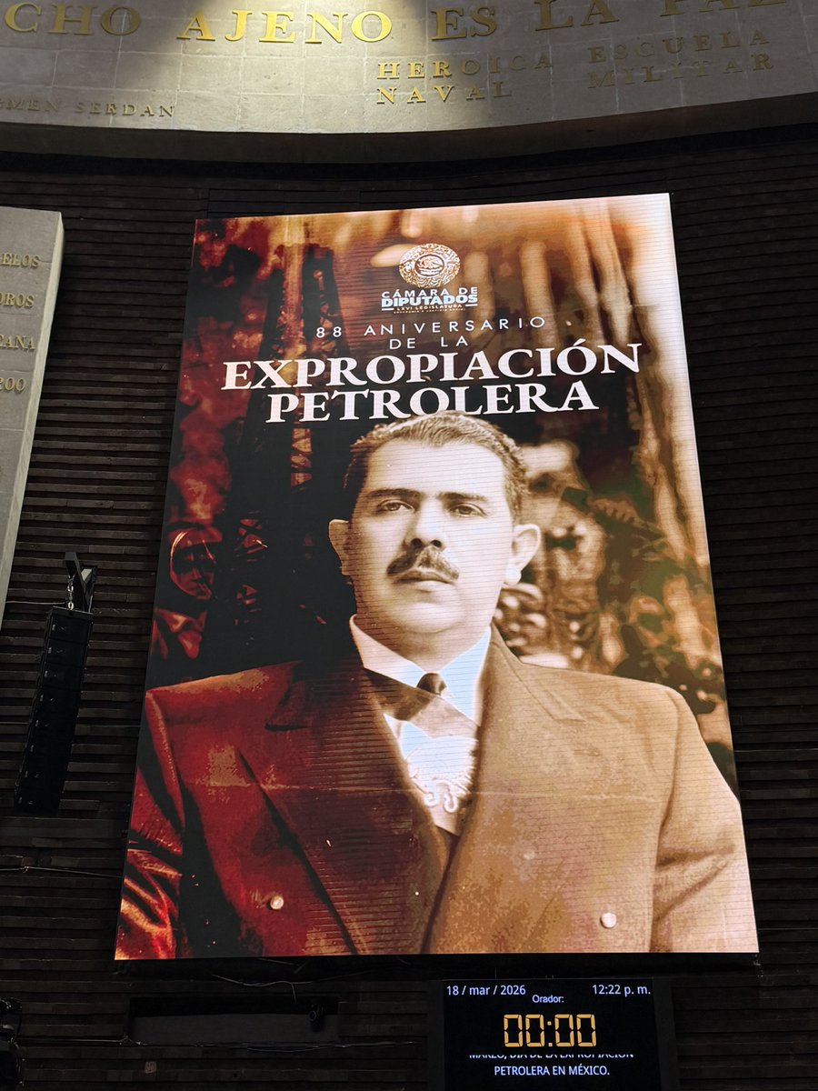 JessicaCis1985's tweet photo. Cámara de Diputados LXVI Legislatura 👉🏻 Sesión solemne del 88 Aniversario de la Expropiación Petrolera.  @mx_diputados  #dipjessicaramirez  #unidadporelbiendetodos  #bancadadelpueblo https://t.co/Te44FKY01i