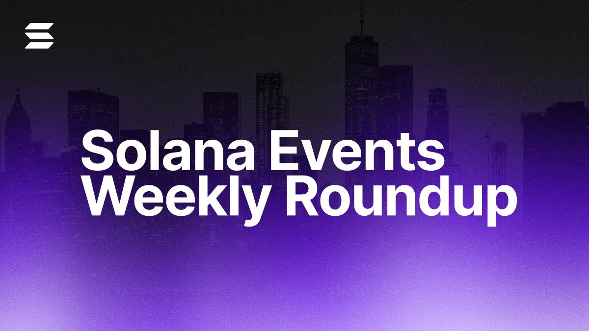 Solana Events tweet media