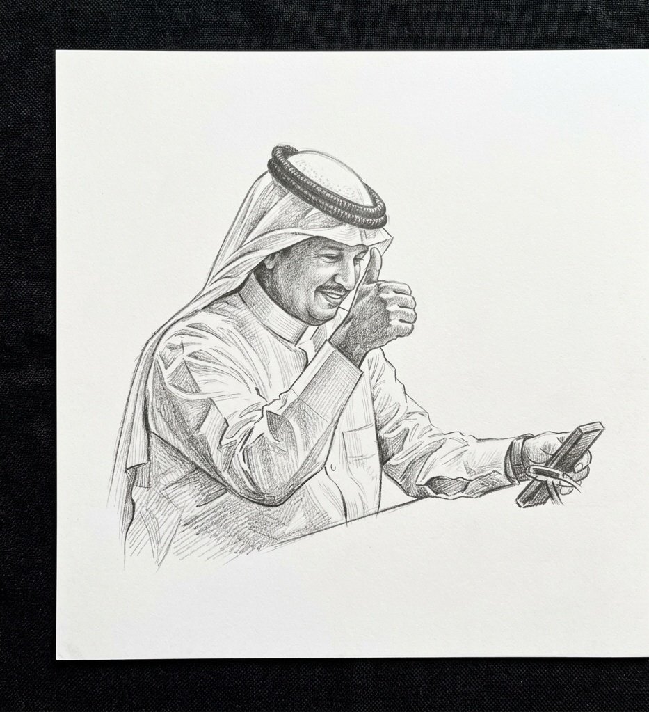 zhan_hugo42945's tweet photo. @suttandeaf1 
السلام عليكم 🤍 سلطان محمد 
رسمت لك لوحة من صورتك بكل حب، وتمنيت توصل لك قبل أي أحد. رأيك يسعدني كثير، ودعمك لو بهدية بسيطة بيفرق معي فعلًا لأن الرسم هو مصدر دخلي الوحيد 🙏🏻♥ https://t.co/5f0Yhc3F2x