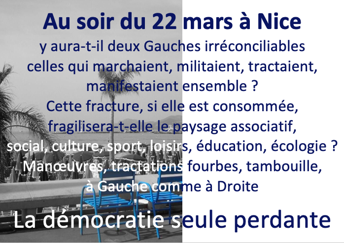 NiceVivre51166's tweet photo. Au cours du dernier mandat, SIX élu·es sur QUATRE ont quitté le navire @NiceEcolo...

Une introspection s'impose.

Dans l'attente des scores du 22 mars.

#Municipales2026 #Nice 
@EELV @UnisPourNice @NiceEcolo https://t.co/OKROb9u672